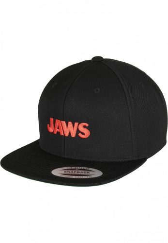 MERCHCODE JAWS LOGO SNAPBACK BLACK