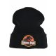 MERCHCODE JURASSIC PARK LOGO BEANIE BLACK