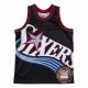 MITCHELL & NESS PHILADELPHIA 76ERS BIG FACE JERSEY BLACK