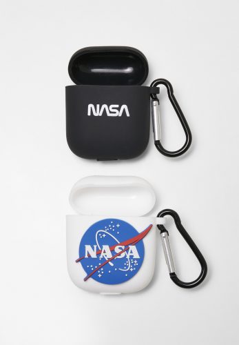 MISTER TEE NASA EARPHONE CASES 2-PACK WHITE/BLACK