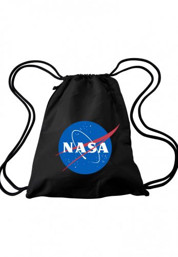 MISTER TEE NASA GYM BAG BLACK