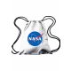 MISTER TEE NASA GYM BAG WHITE