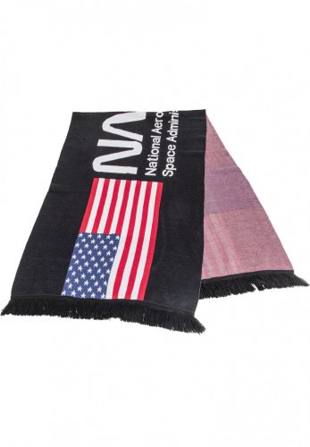 MISTER TEE NASA BIG SCARF BLACK