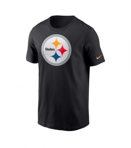 Nike SS Essential Cotton T-Shirt - NFL Pittsburgh Steelers Black M