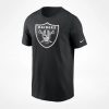 Nike SS Essential Cotton T-Shirt - NFL Las Vegas Raiders Black L