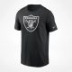 Nike SS Essential Cotton T-Shirt - NFL Las Vegas Raiders Black M