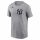 NIKE MLB COOPERSTOWN WORDMARK COTTON TEE NEW YORK YANKEES DARK GREY HEATHER L