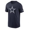 Nike SS Essential Cotton T-Shirt - NFL Dallas Cowboys College Navy XL