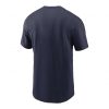 Nike SS Essential Cotton T-Shirt - NFL New England Patriots College Navy