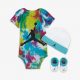 JORDAN TIE DYE 3PC SET WHITE