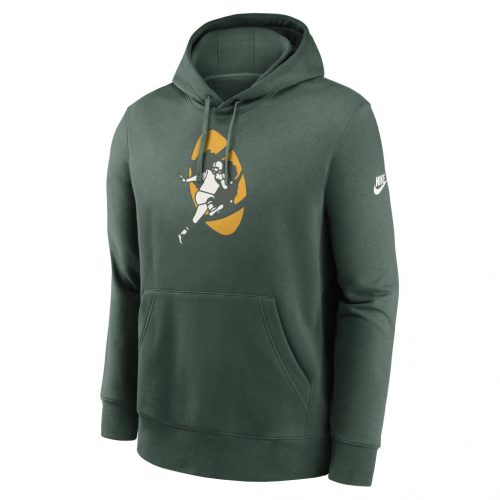 Nike Club Fleece Pullover Hoodie - NFL Green Bay Packers Fir XL