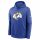 Nike Club Fleece Pullover Hoodie - NFL Los Angeles Rams Game Royal 3XL