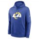 Nike Club Fleece Pullover Hoodie - NFL Los Angeles Rams Game Royal