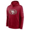 Nike Club Fleece Pullover Hoodie - NFL San Francisco 49ers Gym Red L