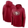 Nike Club Fleece Pullover Hoodie - NFL San Francisco 49ers Gym Red L