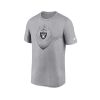 Nike SS Legend Tee - NFL Las Vegas Raiders Dark Grey Heather