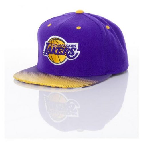 Mitchell & Ness Los Angeles Lakers Stop On A Dime Snapback PURPLE