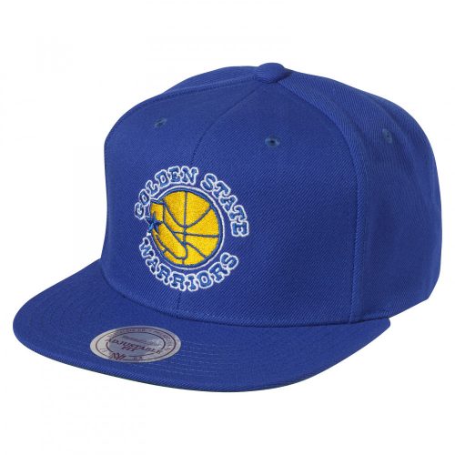 Mitchell & Ness Solid Team Colour Snapback Golden State Warriors ROYAL