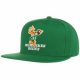 MITCHELL & NESS SOLID TEAM SNAPBACK MILWAUKEE BUCKS GREEN