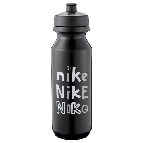 NIKE BIG MOUTH BOTTLE 2.0 32 OZ GRAPHIC BLACK/BLACK/LT SMOKE GREY