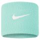 NIKE TENNIS PREMIER WRISTBANDS 2 PK DYNAMIC TURQ/WHITE