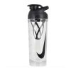 NIKE TR HYPERCHARGE SHAKER BOTTLE 24OZ WHITE/BLACK