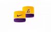 NIKE NBA WRISTBAND - LA LAKERS AMARILLO/FIELD PURPLE