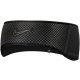 NIKE MENS HEADBAND 360 BLACK/BLACK/SILVER