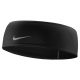 NIKE DRI-FIT SWOOSH HEADBAND 2.0 BLACK/SILVER