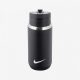 NIKE SS RECHARGE STRAW BOTTLE 12OZ BLACK/WHITE