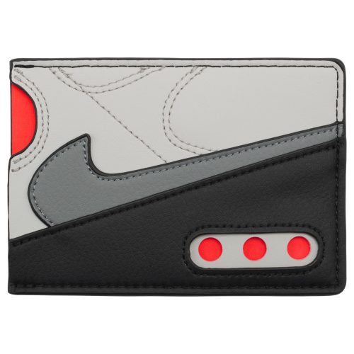 NIKE ICON AIR MAX 90 CARD WALLET NEUTRAL GREY/INFRARED/COOL GREY ONE