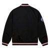 MITCHELL & NESS CHICAGO BULLS NBA TEAM OG 2.0 LIGHTWEIGHT SATIN JACKET BLACK