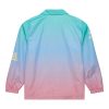 MITCHELL & NESS NBA STATESIDE PASTEL COACHES JACKET Los Angeles Lakers Teal M