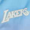 MITCHELL & NESS NBA STATESIDE PASTEL COACHES JACKET Los Angeles Lakers Teal