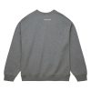 MITCHELL & NESS 90s Reflective Heather Crewneck Sweatshirt Chicago Bulls Grey M