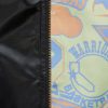 MITCHELL & NESS NBA STATESIDE PASTEL BOMBER JACKET Golden State Warriors Black XL