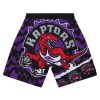 Mitchell & Ness shorts Toronto Raptors Jumbotron 2.0 Submimated BLACK/PURPLE