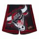 MITCHELL & NESS CHICAGO BULLS NBA BIG FACE 7.0 FASHION SHORTS BLACK S