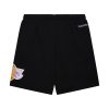 MITCHELL & NESS NBA POSTGAME FLEECE SHORTS VINTAGE LOS ANGELES LAKERS BLACK S