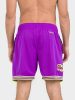 MITCHELL & NESS NBA FASHION NEON MESH SHORTS VINTAGE LOGO Toronto Raptors Purple XL