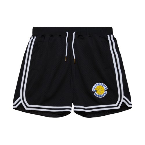 MITCHELL & NESS NBA DESTINATION LEISURE GAMEDAY SHORTS Golden State Warriors Black M