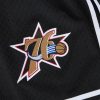 MITCHELL & NESS NBA DESTINATION LEISURE GAMEDAY SHORTS Philadelphia 76ers Black XL