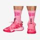 Rapcity X Pink October Socks PINK