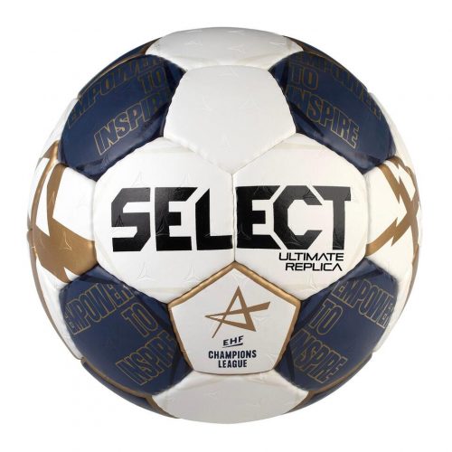 SELECT HB ULTIMATE EHF CHAMPIONS LEAGUE V21 JUNIOR (2) WHITE/BLUE
