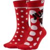 NIKE SNKR SOX UNIVERSITY RED/WHITE/BLACK