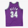 Mitchell & Ness NBA Swingman Road Jersey Bucks 2000 Ray Allen Purple M