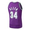 Mitchell & Ness NBA Swingman Road Jersey Bucks 2000 Ray Allen Purple M