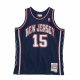 MITCHELL & NESS NEW JERSEY NETS VINCE CARTER NBA SWINGMAN JERSEY NAVY