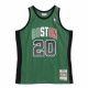 MITCHELL & NESS BOSTON CELTICS RAY ALLEN NBA SWINGMAN JERSEY KELLY GREEN