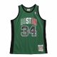 MITCHELL & NESS BOSTON CELTICS 2007-2008 ITALY PAUL PIERCE SWINGMAN JERSEY KELLY GREEN